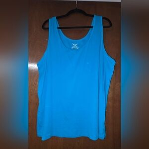 Faded Glory Blue Tank Top Size 3X 22 - 24
